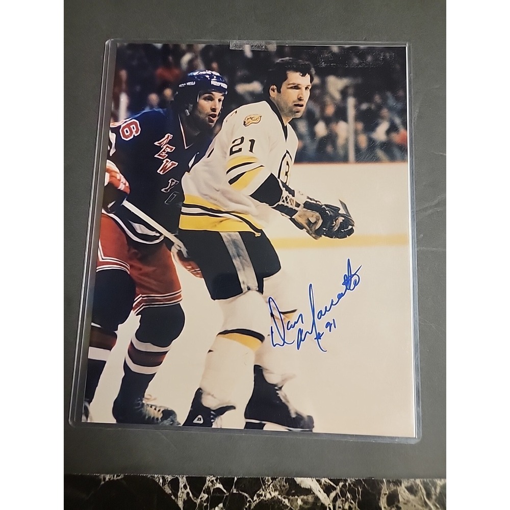 Don Marcotte Autographed 8x10 Photo With Coa